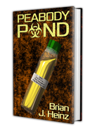 Brian J Heinz, author of 'Peabody Pond', a teen thriller novel (3D cover art by Aidana WillowRaven). [4RV Publishing]